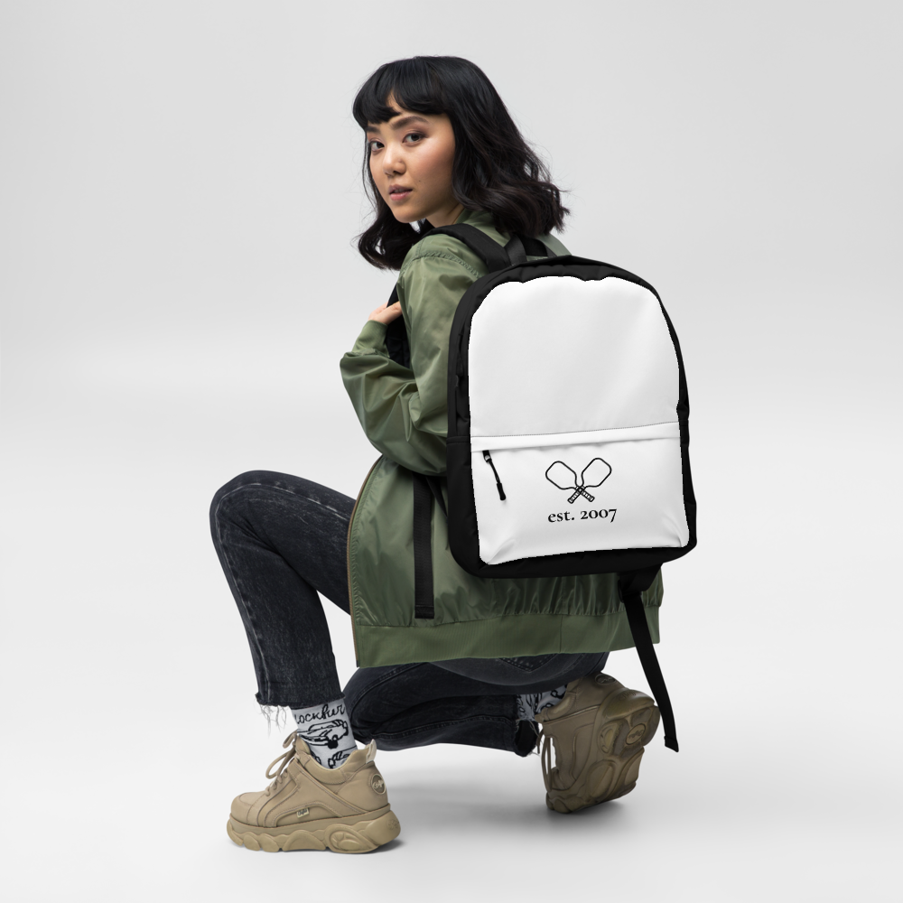 Society Motif Backpack