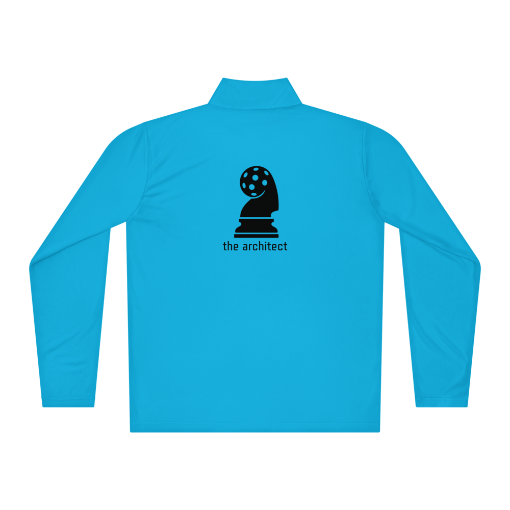 Architect Men's Quarter-Zip Noir Logo