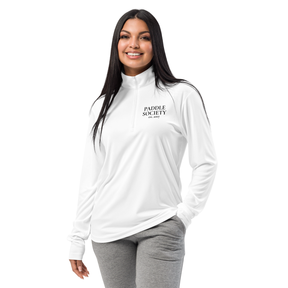 Banger Women's Quarter-Zip Noir Logo