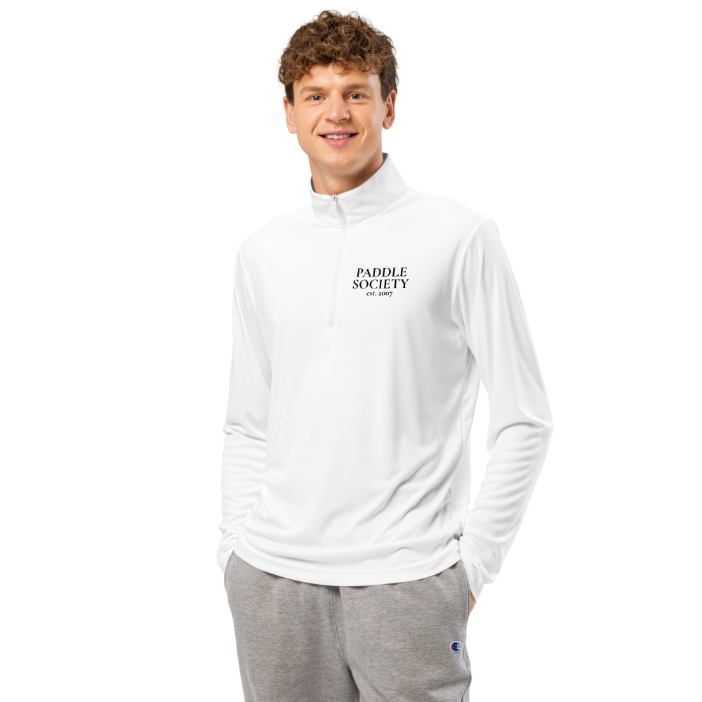 Banger Men's Quarter-Zip Noir Logo