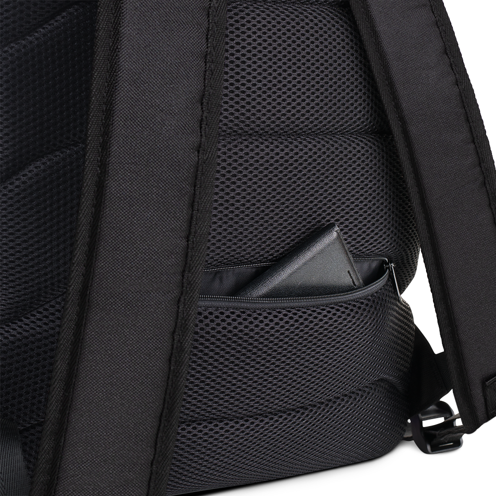 Society Motif Backpack