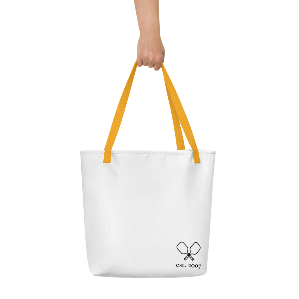 Society Motif Tote Bag