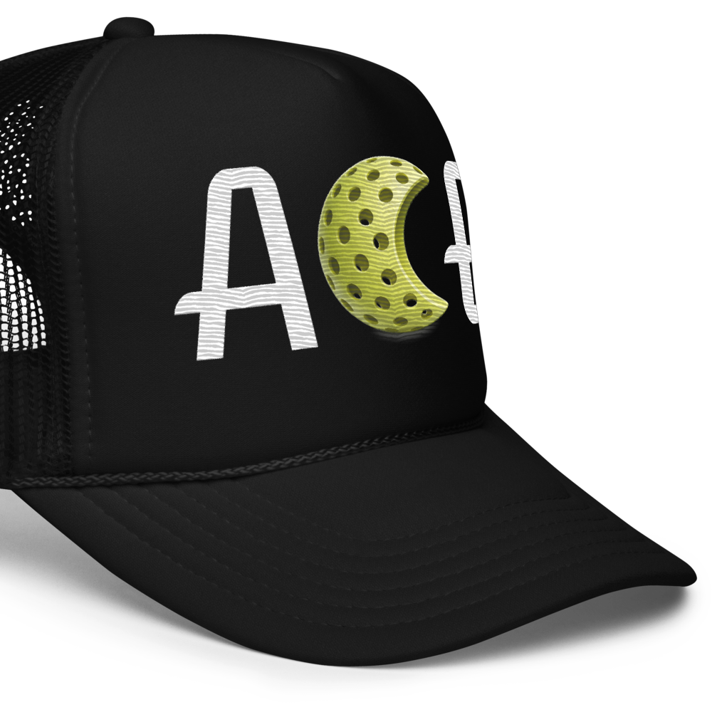 Closer "Ace" Trucker Hat Blanc Wordmark