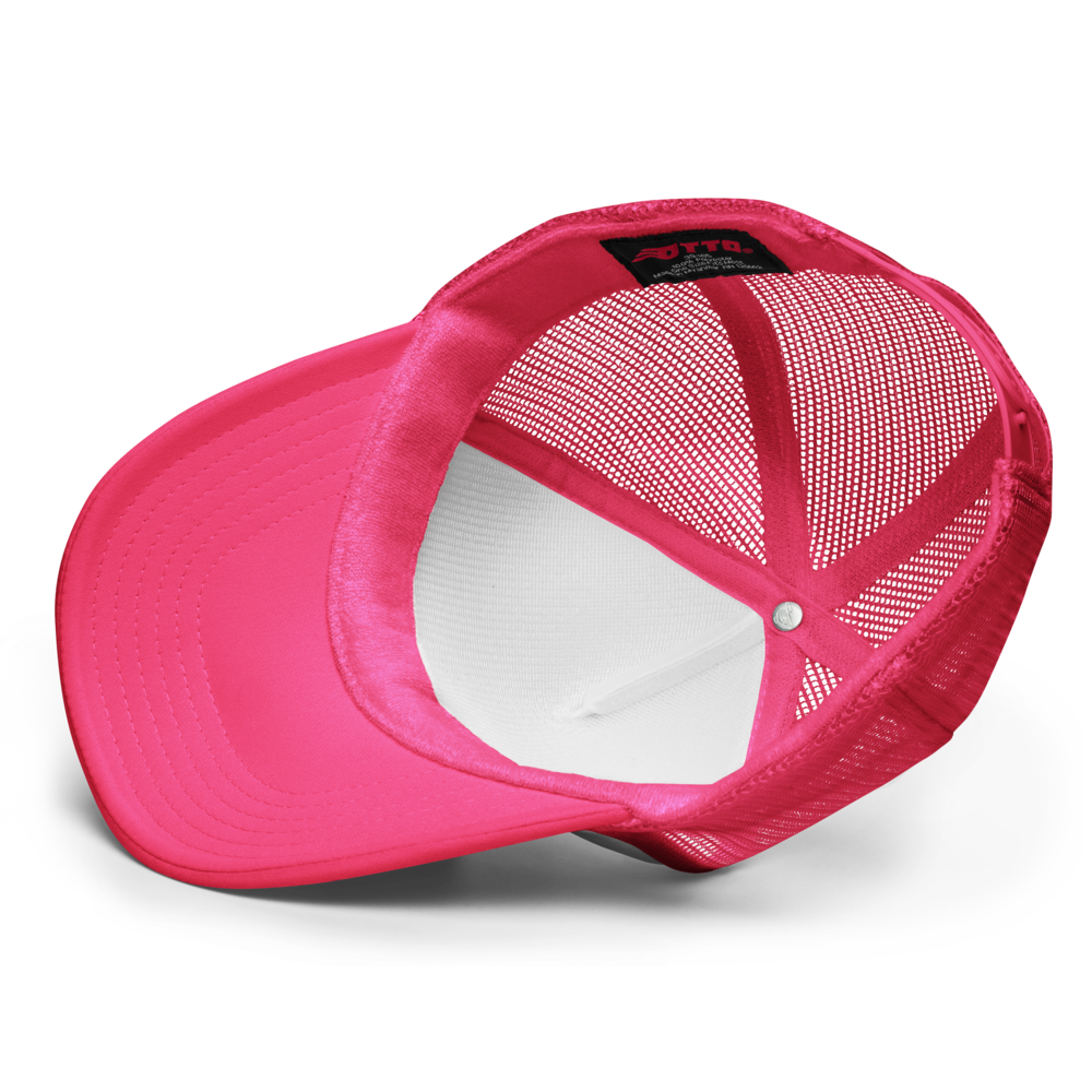 Closer "Ace" Trucker Hat Noir Wordmark