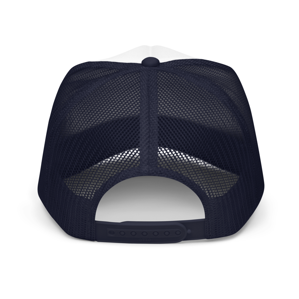 Closer "Ace" Trucker Hat Noir Wordmark