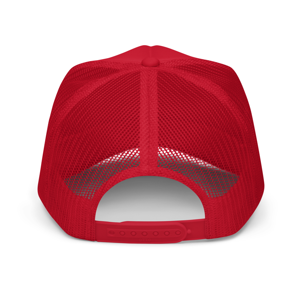 Closer "Ace" Trucker Hat Blanc Wordmark