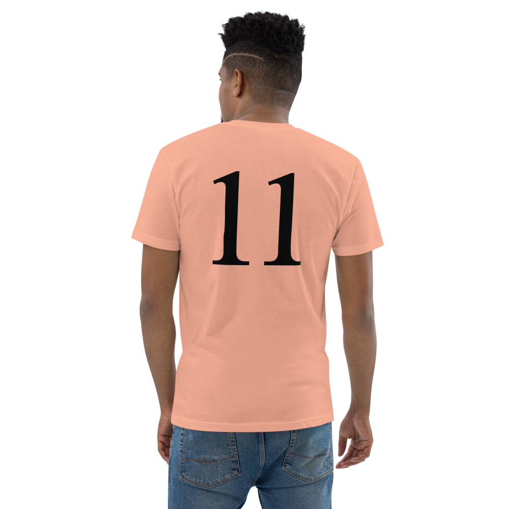 Society Fitted Tee Noir Wordmark