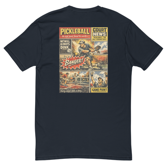 Studio "Tabloid" Fitted Tee