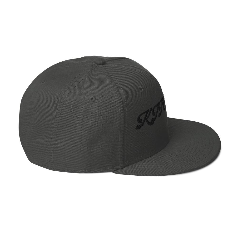 Dinker "Kitchen" Snapback Noir Wordmark
