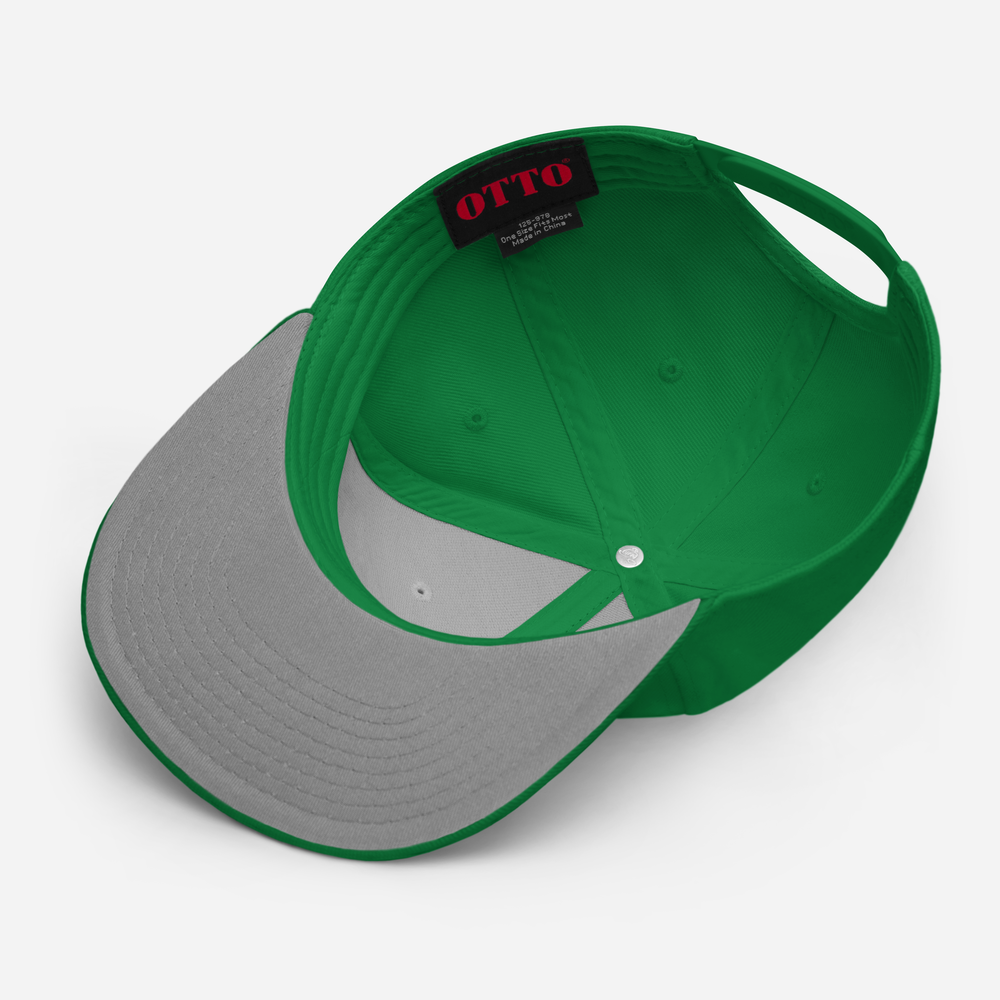 Dinker "Kitchen" Snapback Noir Wordmark