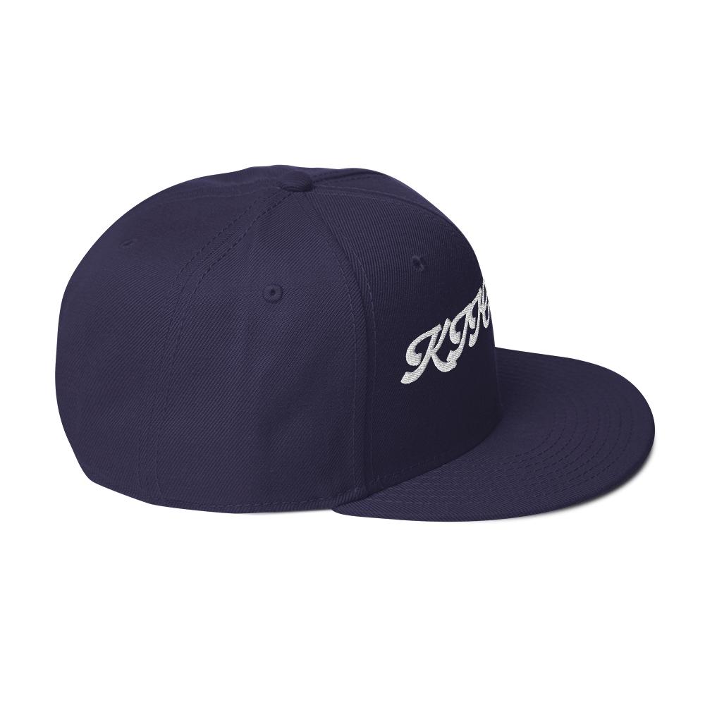 Dinker "Kitchen" Snapback Blanc Wordmark