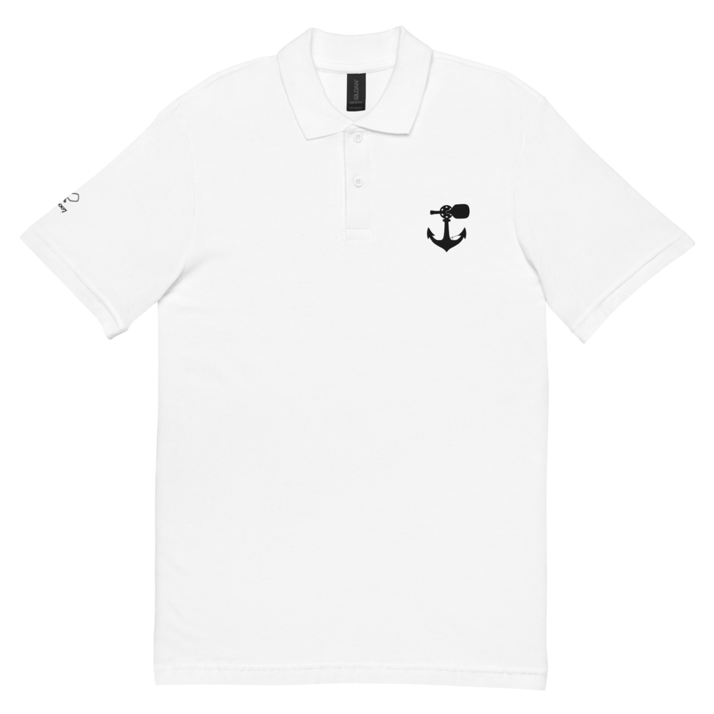Banger Men's Pique Polo Noir Logo