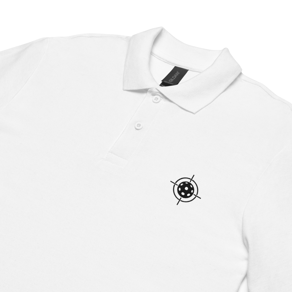 Closer Men's Pique Polo Noir Logo