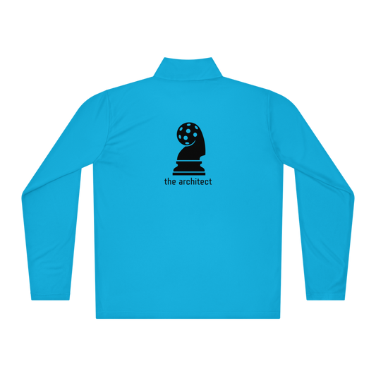 Architect Women's Quarter-Zip Noir Logo