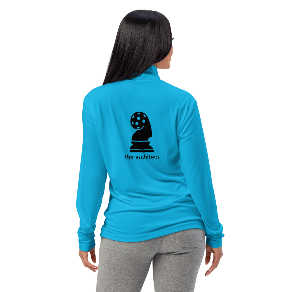 Architect Women's Quarter-Zip Noir Logo