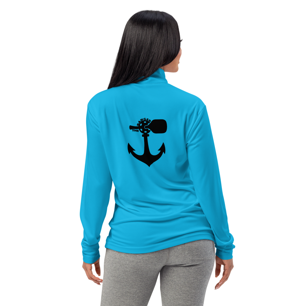 Banger Women's Quarter-Zip Noir Logo