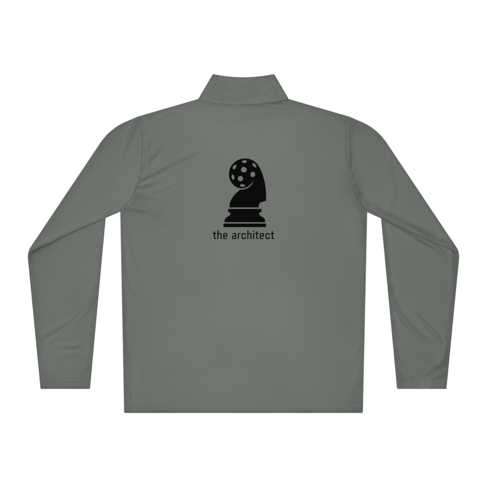Architect Men's Quarter-Zip Noir Logo
