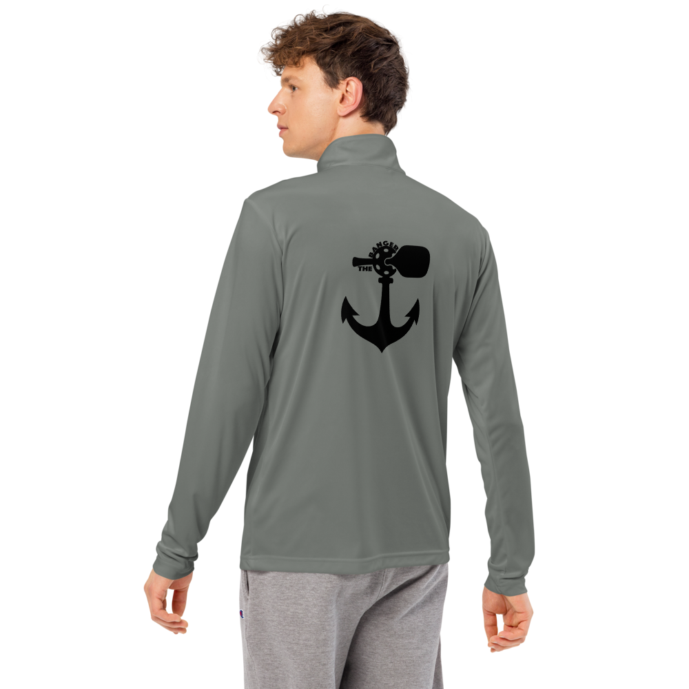Banger Men's Quarter-Zip Noir Logo