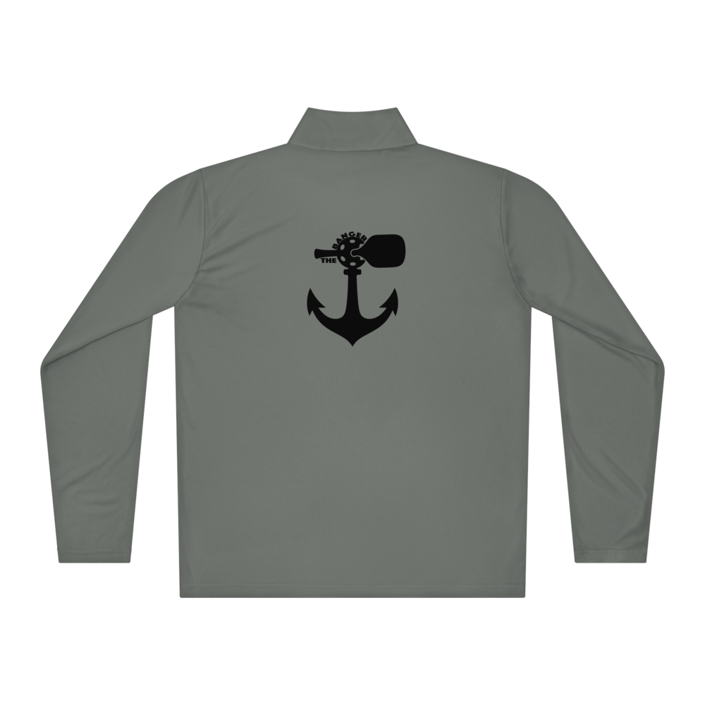 Banger Men's Quarter-Zip Noir Logo