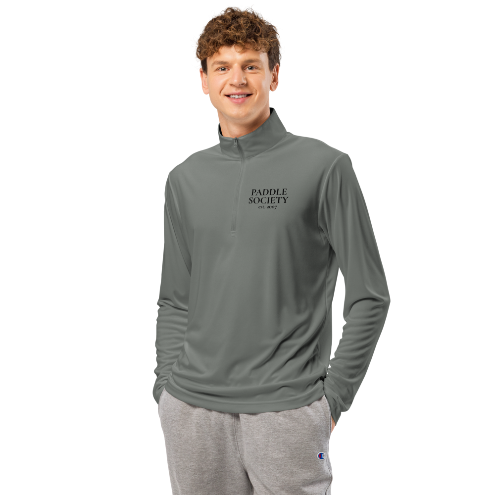 Architect Men's Quarter-Zip Noir Logo