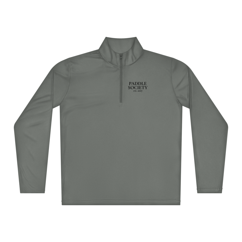 Closer Women's Quarter-Zip Noir Logo