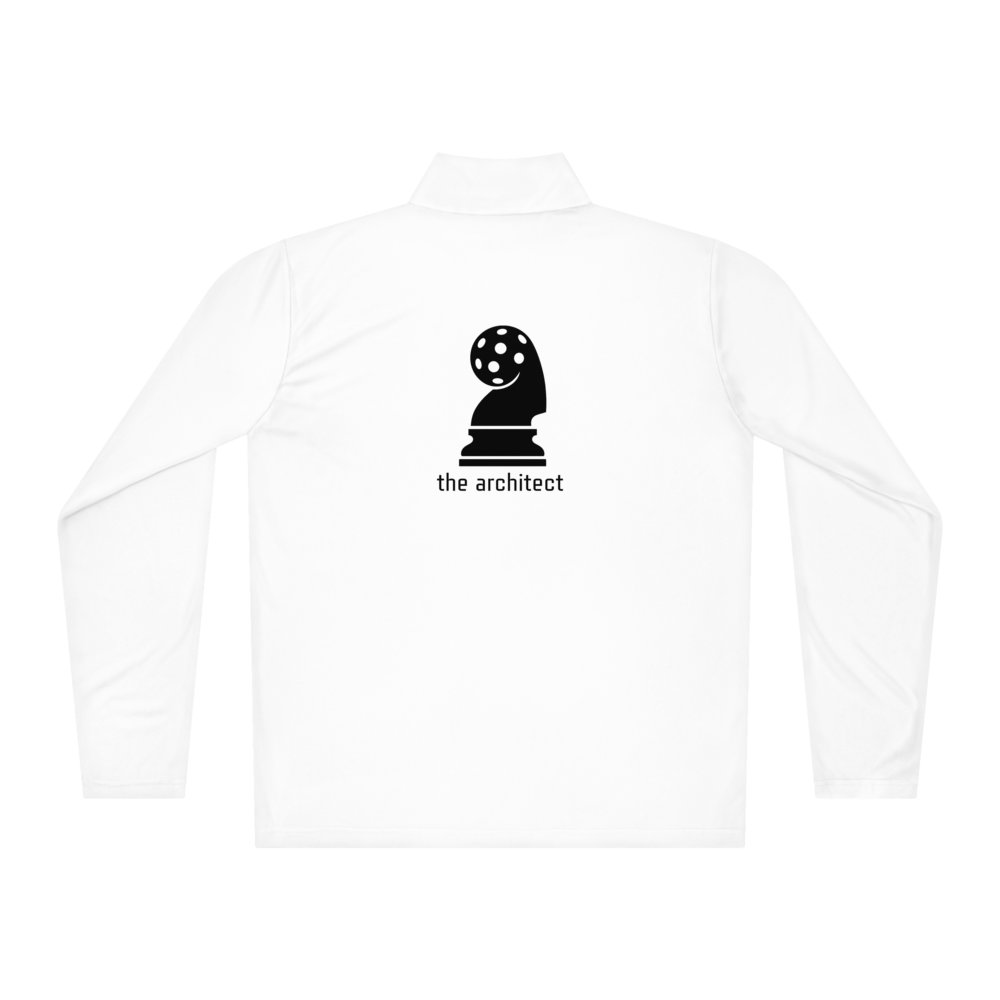Architect Men's Quarter-Zip Noir Logo