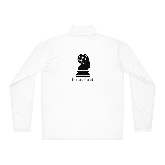Architect Men's Quarter-Zip Noir Logo