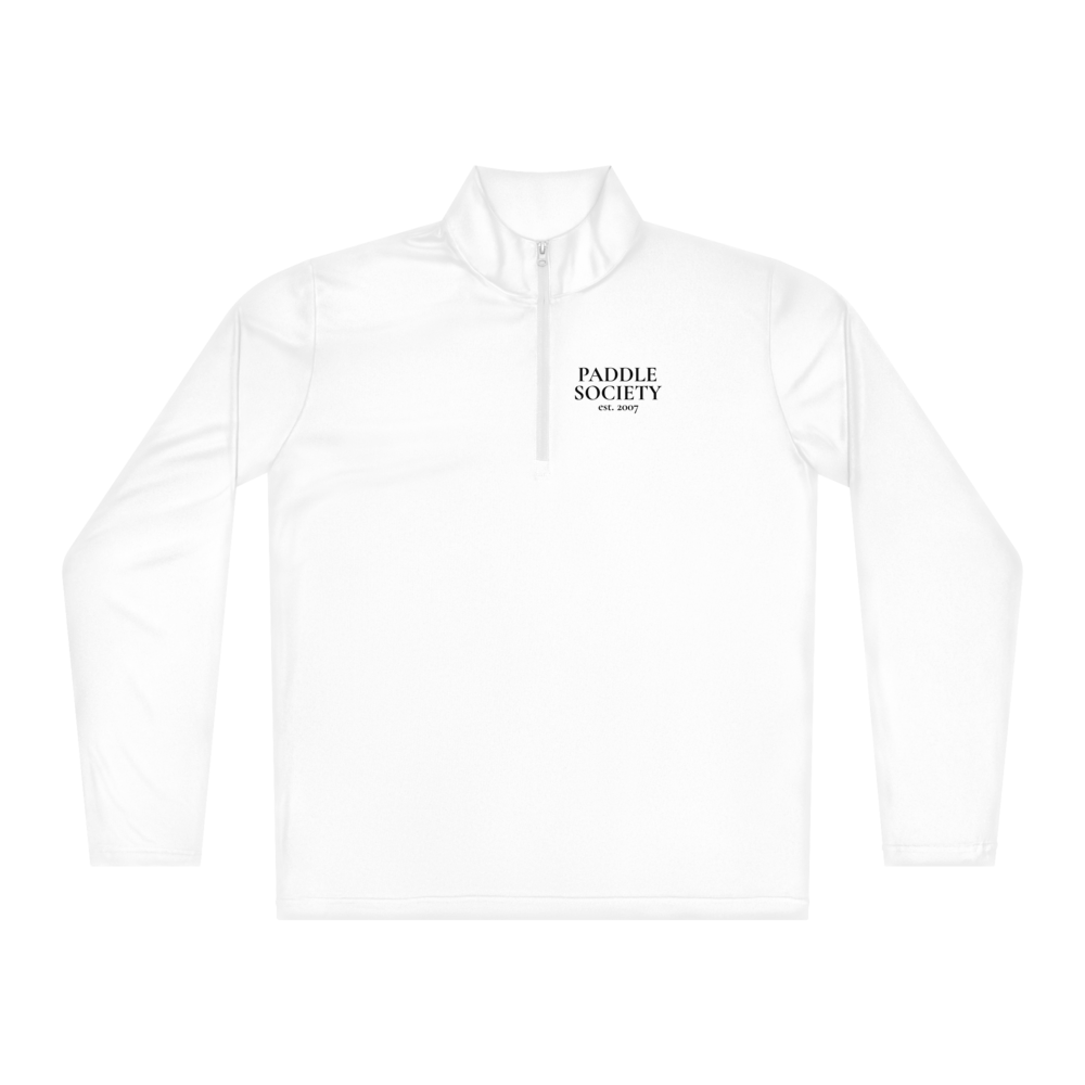 Dinker Men's Quarter-Zip Noir Logo