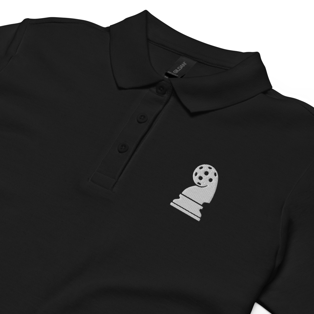 Architect Women's Pique Polo Blanc Logo